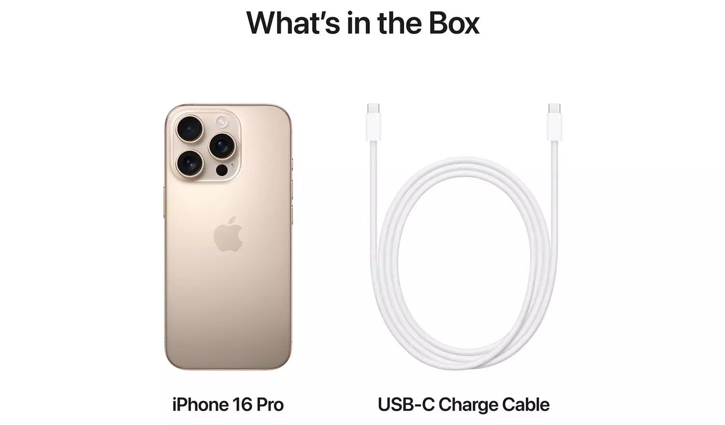 Apple iPhone 16 Pro 128GB, Desert Titanium