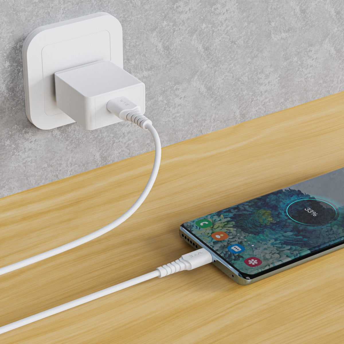 USB-A to USB-C Fast Charging & Data Cable