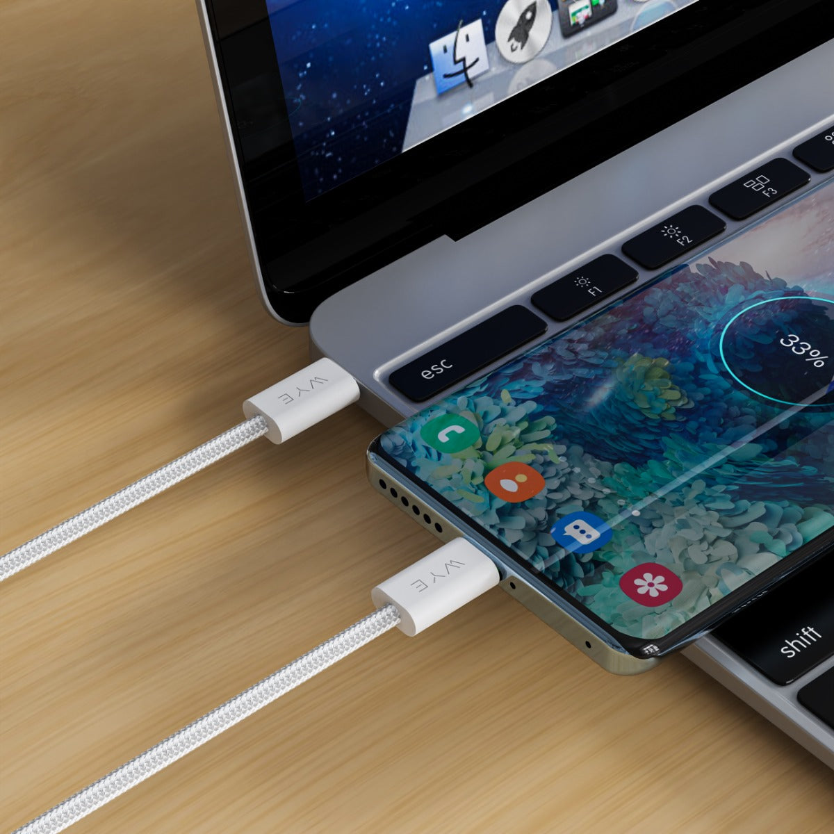 60W USB-C to USB-C Fast Charging & Data Cable