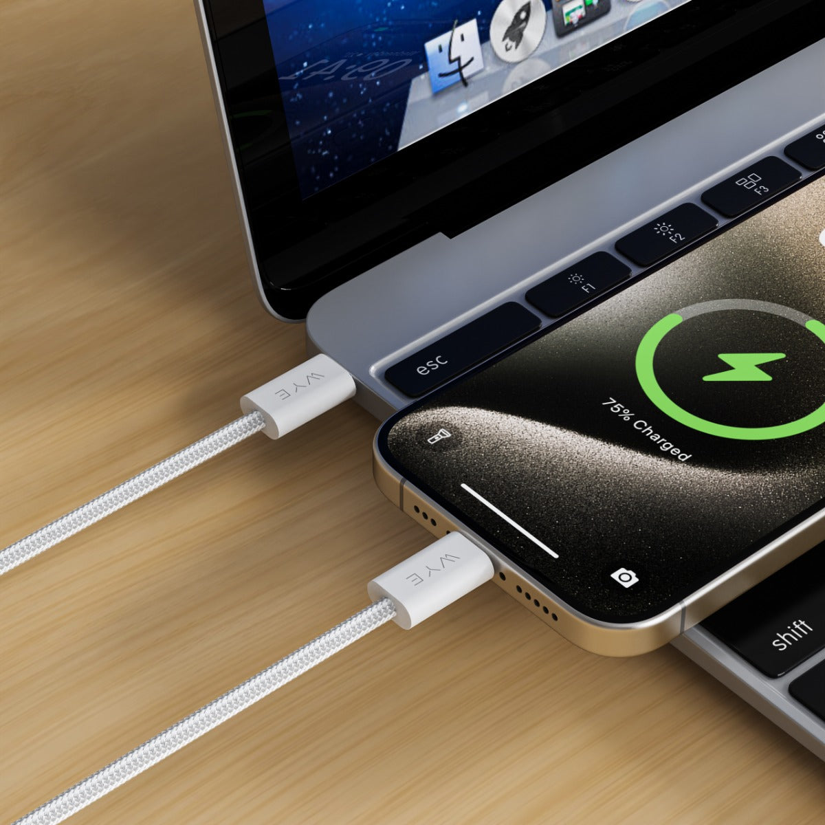 60W USB-C to USB-C Fast Charging & Data Cable