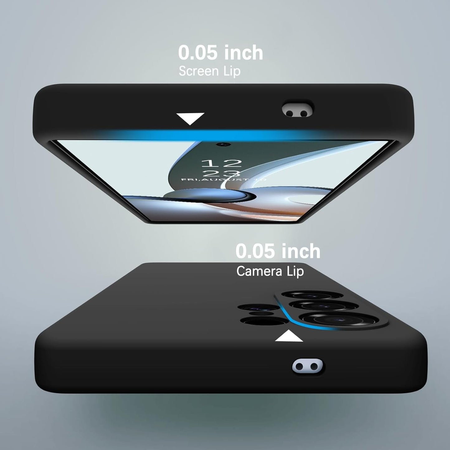 Samsung S Series Black Soft Case