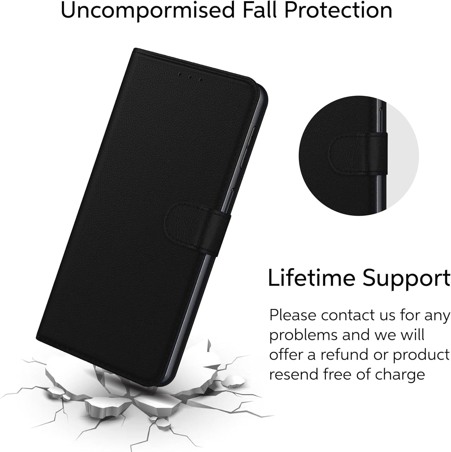 iPhone Leather Luxury Book Case