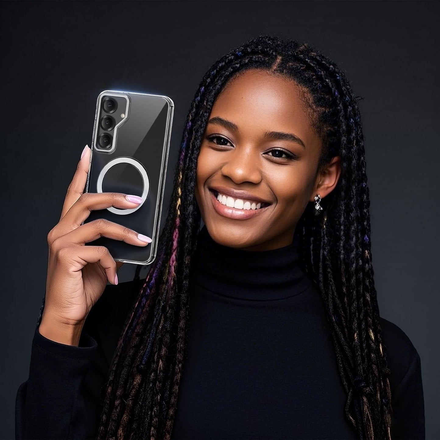 Samsung Magnetic Wireless Clear Case