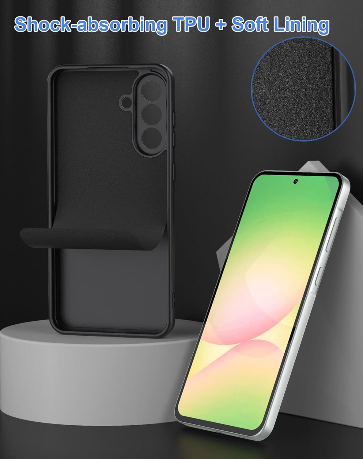 Samsung A Series Black Soft case