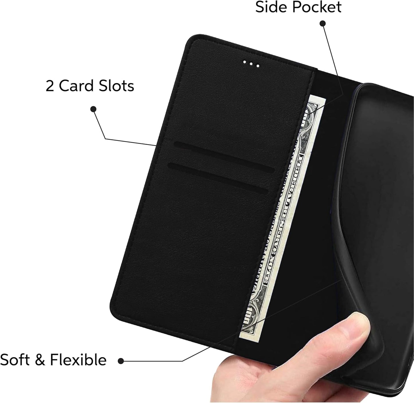 iPhone Leather Luxury Book Case