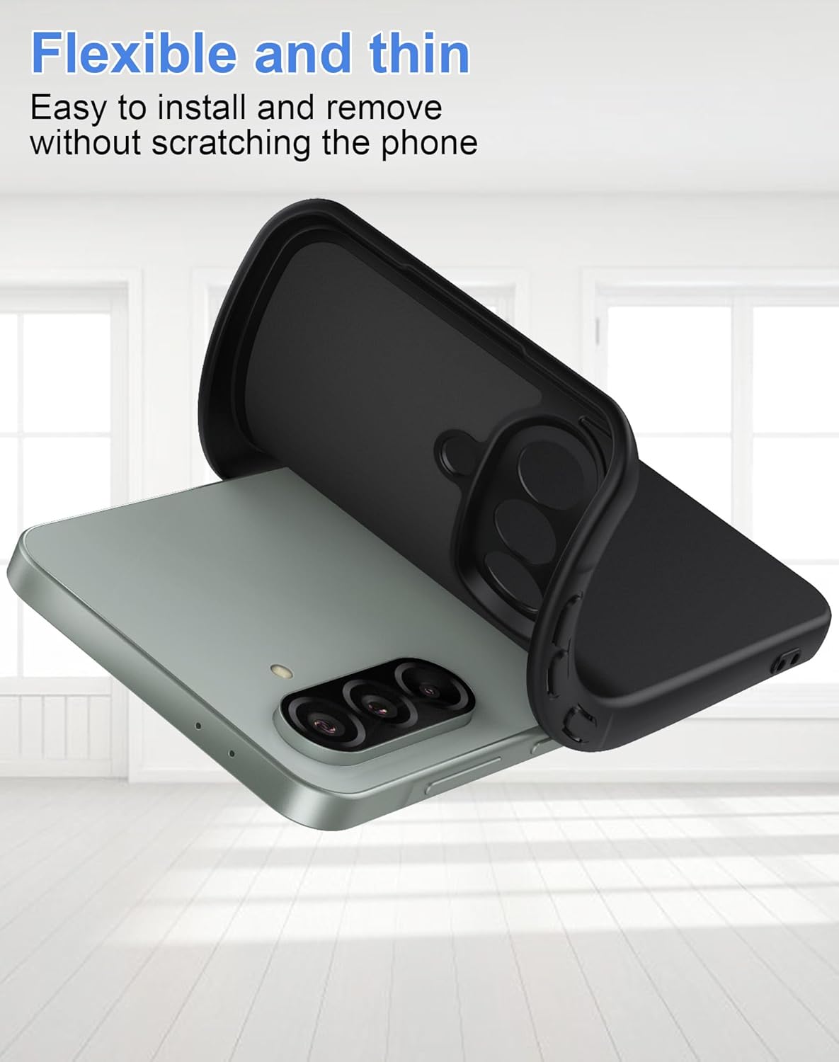 Samsung A Series Black Soft case