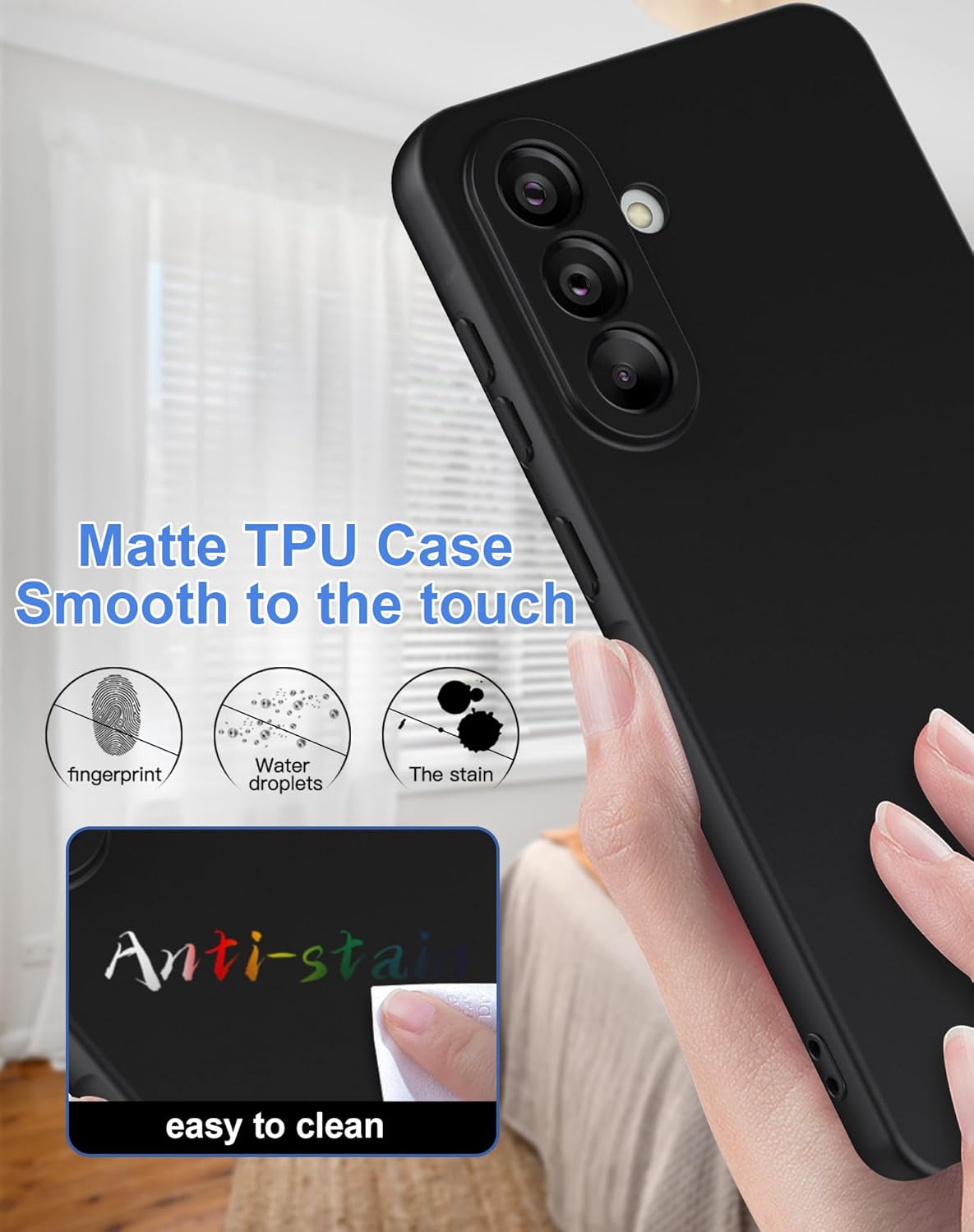 Samsung A Series Black Soft case