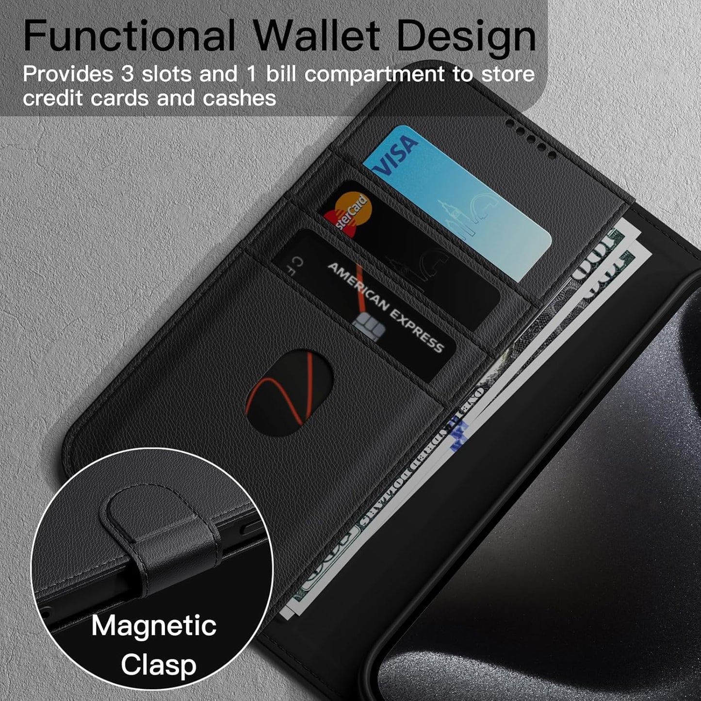 iPhone Leather Luxury Book Case