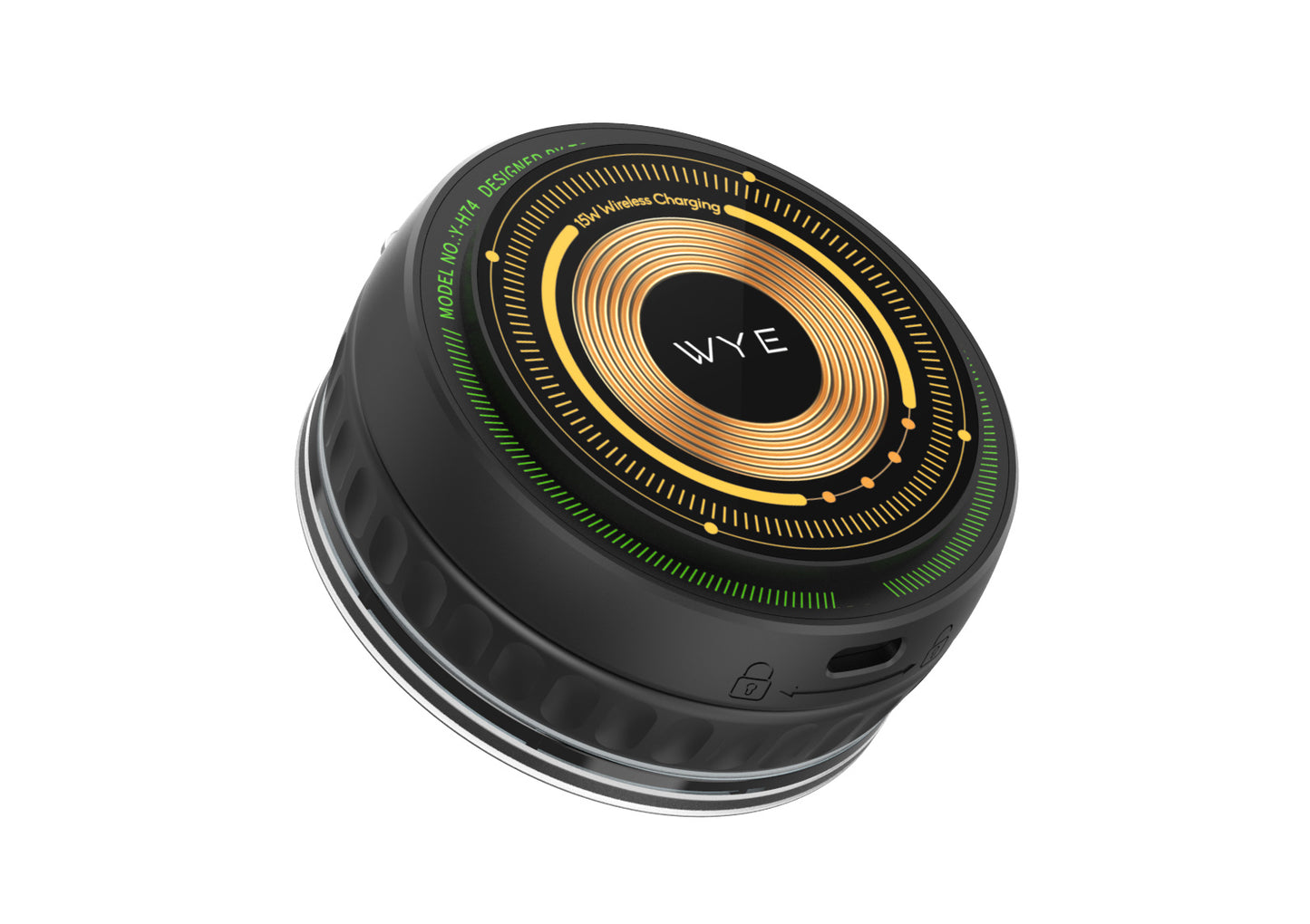 15W Wireless Charging In Car 360° Universal Phone Holder